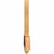 Ekena Millwork Eugene Rough Sawn Timber Gable Bracket, Western Red Cedar, 48"W x 24"H x 2"D x 6"F, 12/12 Pitch GBW048X24X0206EUG00RWR - alternate 2